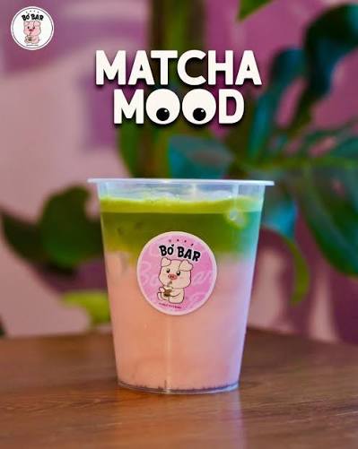Bo Bar matcha drink