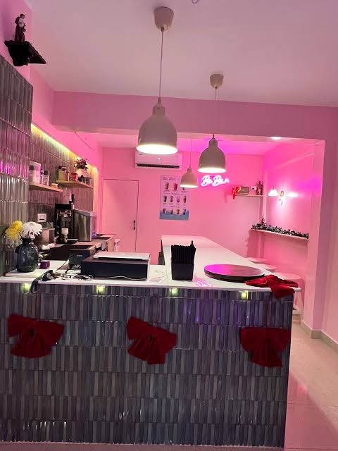 Bo Bar interior and counter